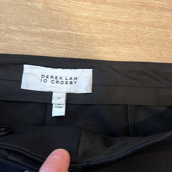 Derek Lam 10 Crosby | FLARE TROUSER Black - Size 2 - Picture 7 of 11